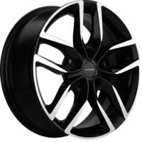 Khomen Wheels KHW1708 (Geely Coolray) Black-FP