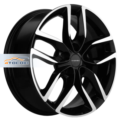 Диски Khomen Wheels KHW1708 (Haval F7/F7x) Black-FP