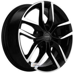 Диски Khomen Wheels KHW1708 (Nissan Tiida) Black-FP
