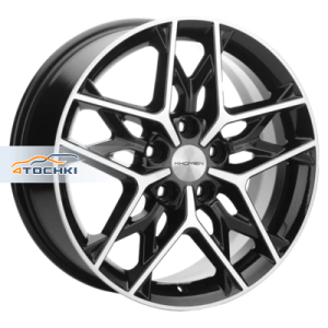 Диски Khomen Wheels KHW1709 (Changan CS35 Plus) Black-FP