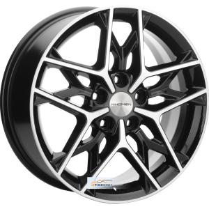 Диски Khomen Wheels KHW1709 (Geely Atlas Pro) Black-FP 7x17/5x114,3 ЕТ45 D60,1