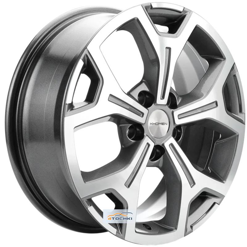 Диски Khomen Wheels KHW1710(2) (Mercedes Vito) Gray-FP