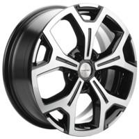 Khomen Wheels KHW1710(2) (VW Transporter) Black-FP