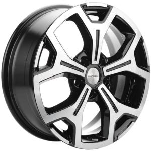 Диски Khomen Wheels KHW1710 (Chery Tiggo/Tiggo 7 Pro) Black-FP