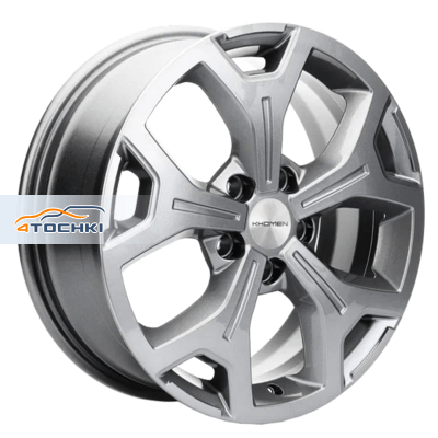 Диски Khomen Wheels KHW1710 (Haval F7/F7x) Gray