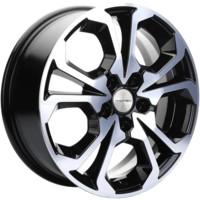 Khomen Wheels KHW1711 (DFM AX 7) Black-FP