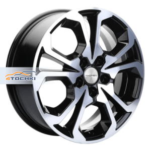 Диски Khomen Wheels KHW1711 (Haval F7/F7x) Black-FP