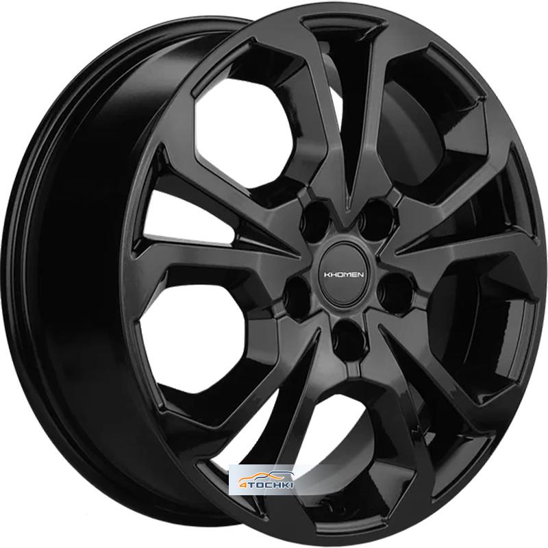 Диски Khomen Wheels KHW1711 (Haval/Honda) Black 6,5x17/5x114,3 ЕТ50 D64,1