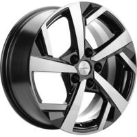 Khomen Wheels KHW1712 (DFM580) Black-FP