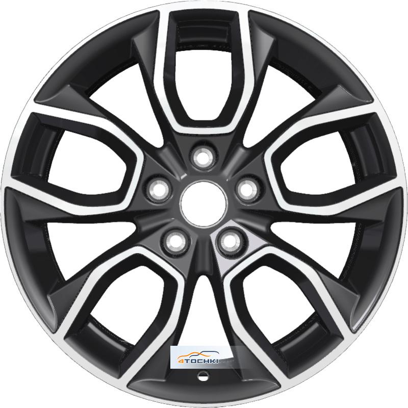 Диски Khomen Wheels KHW1713 (Ceed) Black-FP