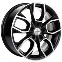 Khomen Wheels KHW1713 (Geely Atlas Pro) Black-FP