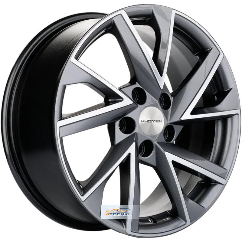 Диски Khomen Wheels KHW1714 (Chery Tiggo/Tiggo 7 Pro) Gray-FP