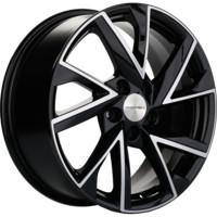 Khomen Wheels KHW1714 (DFM580) Black-FP