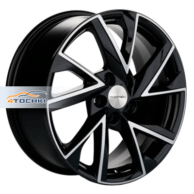 Диски Khomen Wheels KHW1714 (Evolute i-Joy) Black-FP