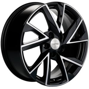 Диски Khomen Wheels KHW1714 (Jac/Москвич 3) Black-FP