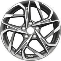 Khomen Wheels KHW1716 (Changan CS35 Plus) Gray-FP