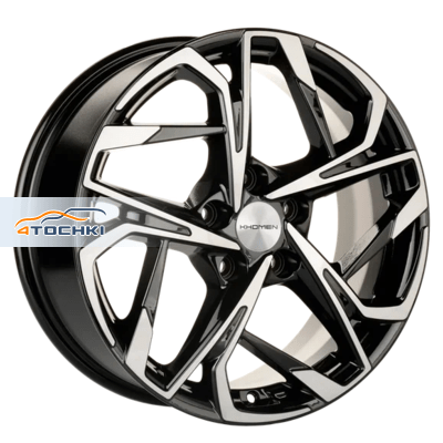 Диски Khomen Wheels KHW1716 (DFM580) Black-FP
