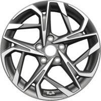 Khomen Wheels KHW1716 (Evolute i-Joy) Gray-FP