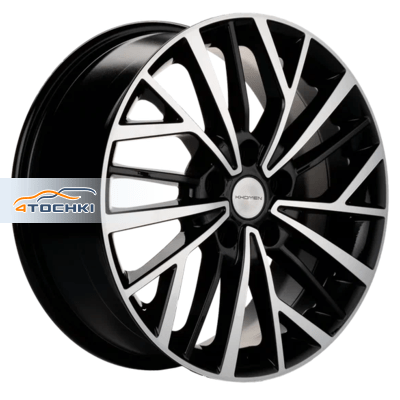 Диски Khomen Wheels KHW1717 (Changan/Geely/Lexus/Toyota) Black-FP