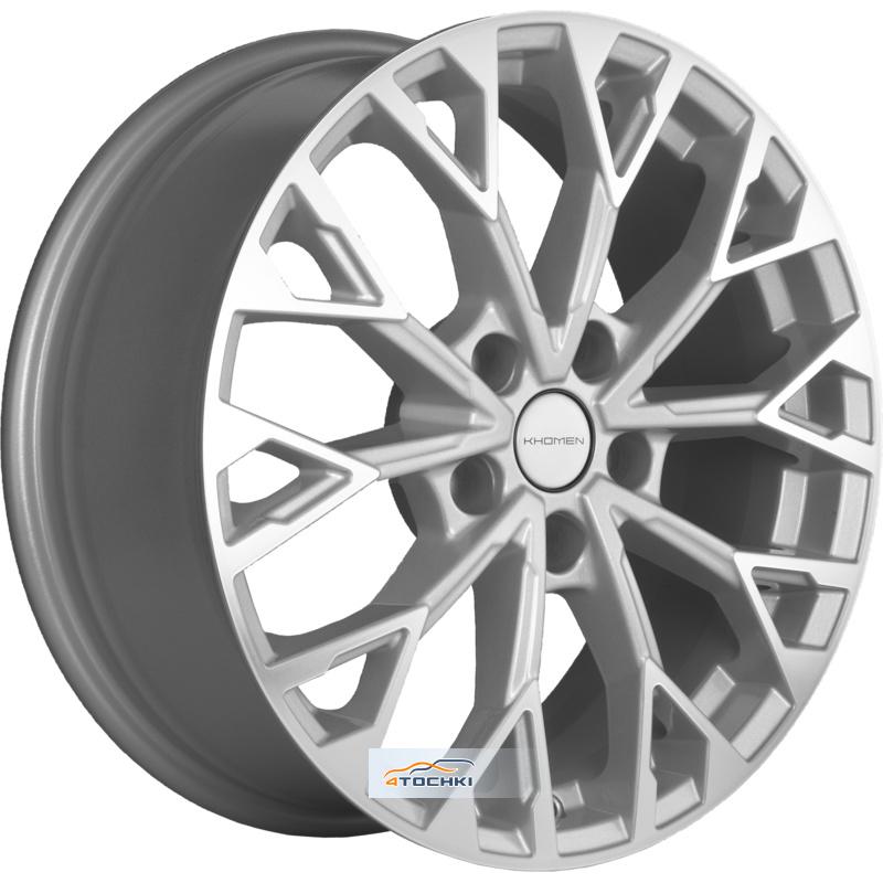 Диски Khomen Wheels KHW1718 (CX-5/i40/Changan CS75FL/Besturn X80) F-Silver-FP