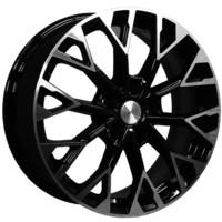 Khomen Wheels KHW1718 (Dongfeng 580) Black-FP