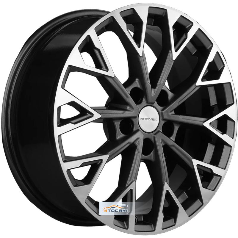 Диски Khomen Wheels KHW1718 (Toyota RAV4/ Lexus NX) Gray-FP
