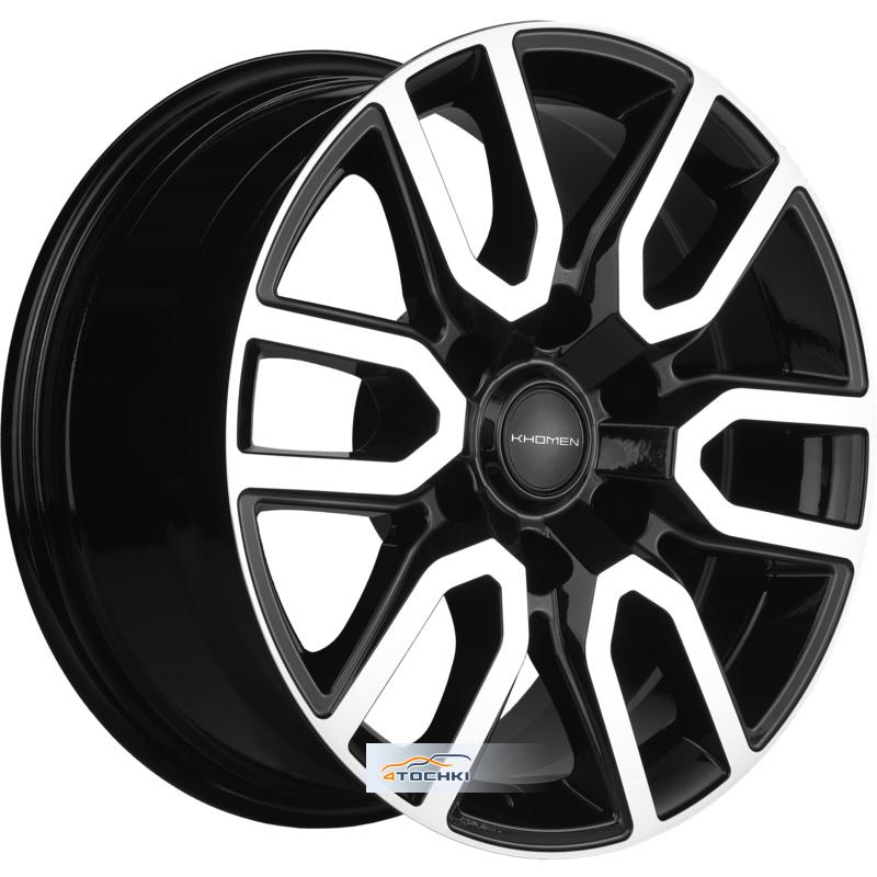 Диски Khomen Wheels KHW1723 (L200) Black-FP 8x17/6x139,7 ЕТ38 D67,1