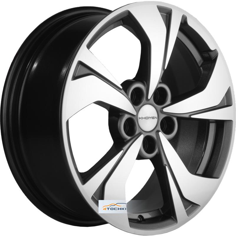 Диски Khomen Wheels KHW1724 (Changan CS75 (Plus)) Gray-FP