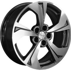 Диски Khomen Wheels KHW1724 (Jac/Москвич 3) Gray-FP