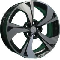 Khomen Wheels KHW1724 (Jac/Москвич 3) Black-FP