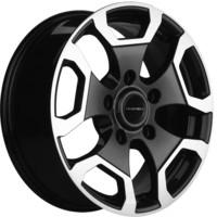 Khomen Wheels KHW1725 (Niva 4x4) Black-FP