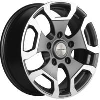 Khomen Wheels KHW1725 (Niva 4x4) Gray-FP