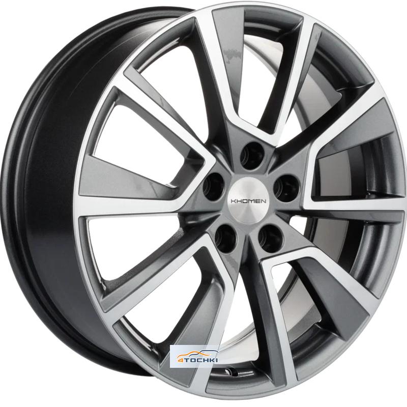 Диски Khomen Wheels KHW1802 (Coolray) Gray-FP