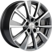Khomen Wheels KHW1802 (Coolray) Gray-FP