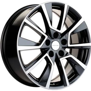 Диски Khomen Wheels KHW1802 (Qashqai) Black-FP