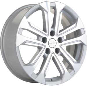 Диски Khomen Wheels KHW1803 (CX-5/Seltos) F-Silver-FP