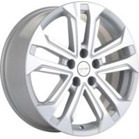 Khomen Wheels KHW1803 (CX-5/Seltos) F-Silver-FP