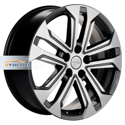 Диски Khomen Wheels KHW1803 (Dargo/Jolion) Gray-FP