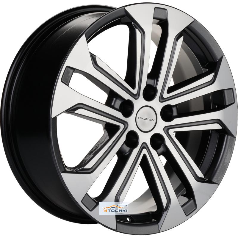 Диски Khomen Wheels KHW1803 (Kodiaq/Tiguan) Gray-FP