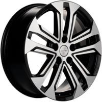 Khomen Wheels KHW1803 (OMODA C5) Black-FP 7x18/5x108 ЕТ33 D60,1
