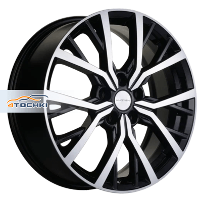 Диски Khomen Wheels KHW1806 (Changan/Geely/Lexus/Suzuki/Toyota) Black-FP
