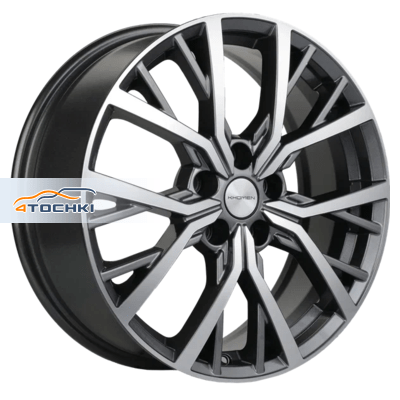 Диски Khomen Wheels KHW1806 (Kodiaq/Tiguan) Gray-FP