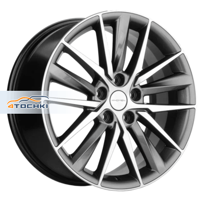 Диски Khomen Wheels KHW1807 (Tugella/Jaguar XF/F-Pace) Gray-FP