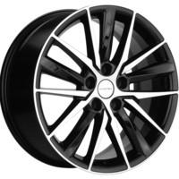 Khomen Wheels KHW1807 (Tugella/Jaguar XF/F-Pace) Black-FP