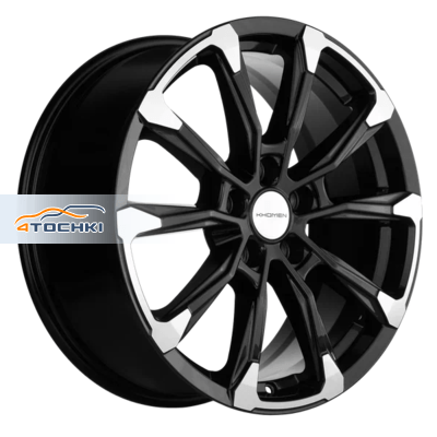 Диски Khomen Wheels KHW1808 (Haval F7/F7x) Black-FP 7,5x18/5x114,3 ЕТ40 D64,1
