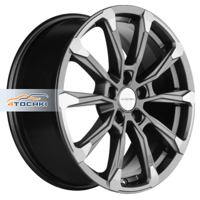 Диски Khomen Wheels KHW1808 (Haval F7/F7x) Gray-FP 7,5x18/5x114,3 ЕТ40 D64,1
