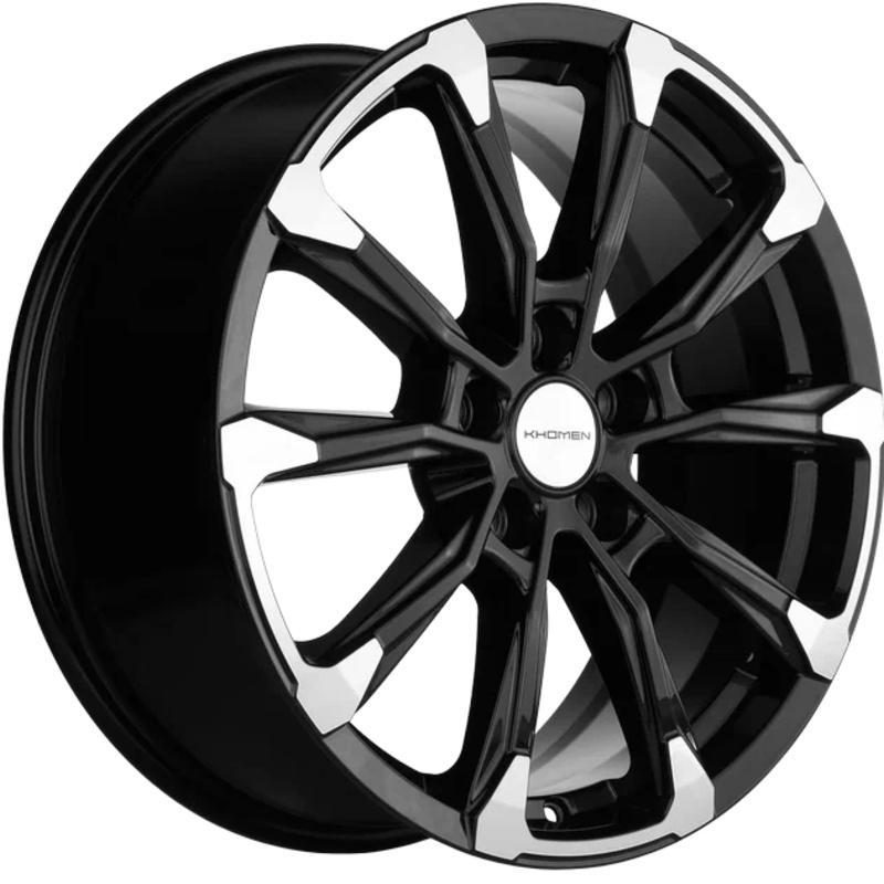 Диски Khomen Wheels KHW1808 (RAV4) Black-FP