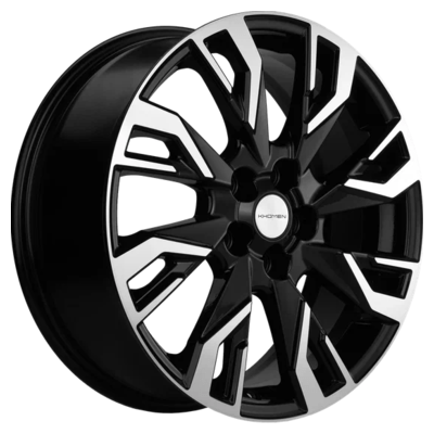 Диски Khomen Wheels KHW1809 (Chery Tiggo 4/Tiggo 7 Pro) Black-FP