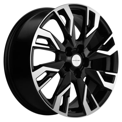 Диски Khomen Wheels KHW1809 (Haval F7/F7x) Black-FP
