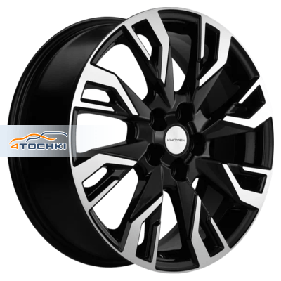 Диски Khomen Wheels KHW1809 (Lifan X70) Black-FP